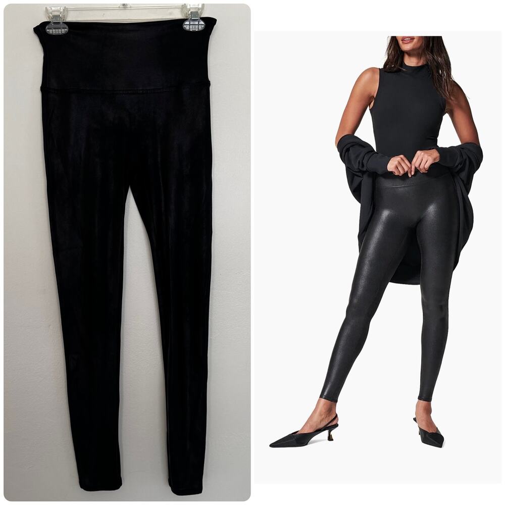 SPANX Faux Leather Leggings